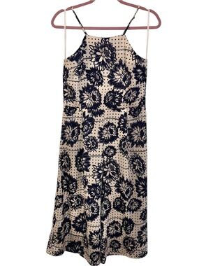 Oscar ST Size Lg Halter Top Jumpsuit Wide Leg Cropped Elegant